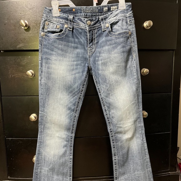 Miss Me boot cut jeans sz 26 - Picture 5 of 9